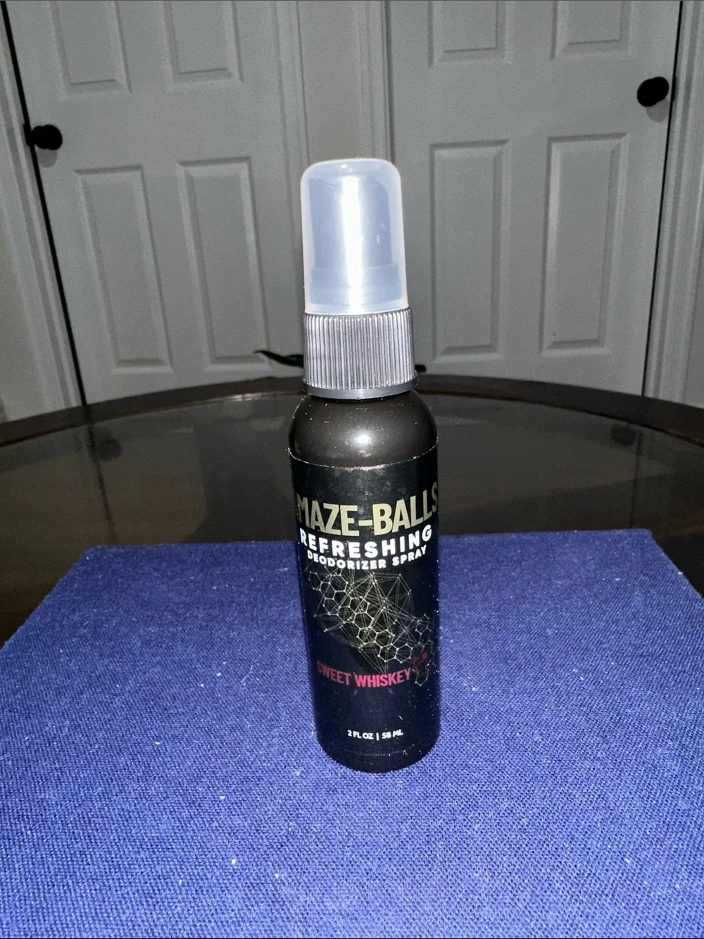 Refreshing Deodorizer Spray - Black (Sweet Whiskey)
